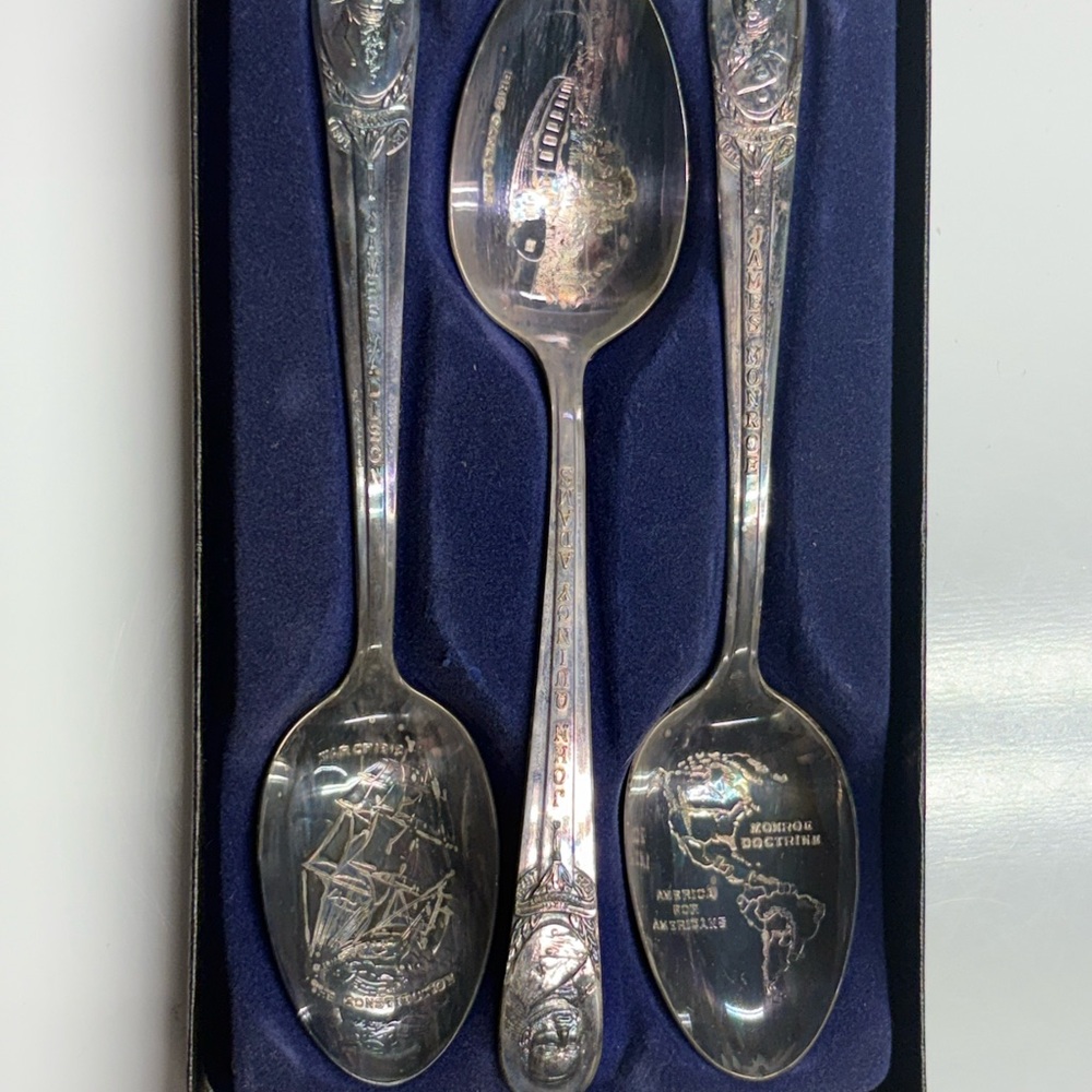 Vintage Rogers Presidential Spoons